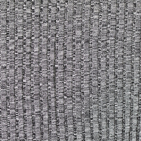 Grey Heather Chunky Knit, Poly-Cotton