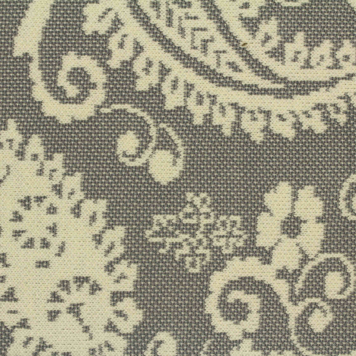 Cream Floral Jacquard, Acrylic-Poly
