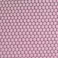 Pink Honeycomb Jacquard, Poly-Viscose