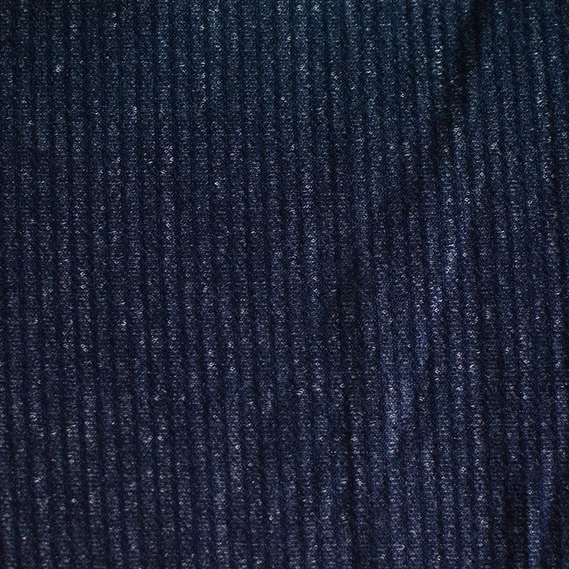 Navy Marl French Terry, Poly-Viscose, 310 gsm