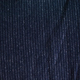 Navy Marl French Terry, Poly-Viscose