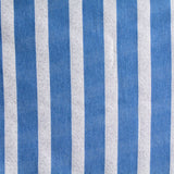 Blue Vertical-Stripe Knit