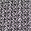 Black Geometric Jacquard, Poly-Cotton, 534 gsm, 172 cm, ref EF-5611