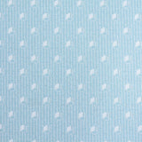 White Geometric Jacquard, Poly-Viscose