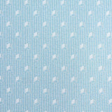 White Geometric Jacquard, Poly-Viscose — texture