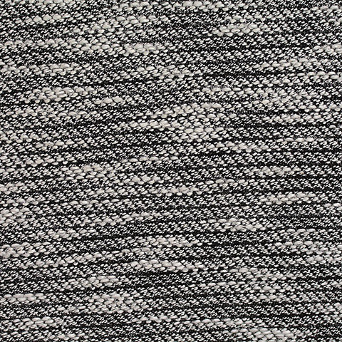 Black Marl French Terry, Poly-Cotton, 180 gsm