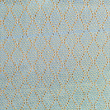 Light Blue Geometric Jacquard