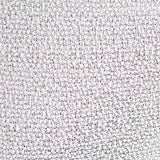 100% Polyester Chunky Knit Fabric, 185 gsm, 155 cm — White — texture