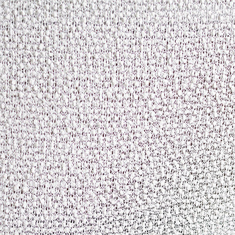 100% Polyester Chunky Knit Fabric, 185 gsm, 155 cm — White