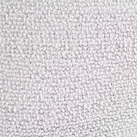 100% Polyester Chunky Knit Fabric, 185 gsm, 155 cm — White