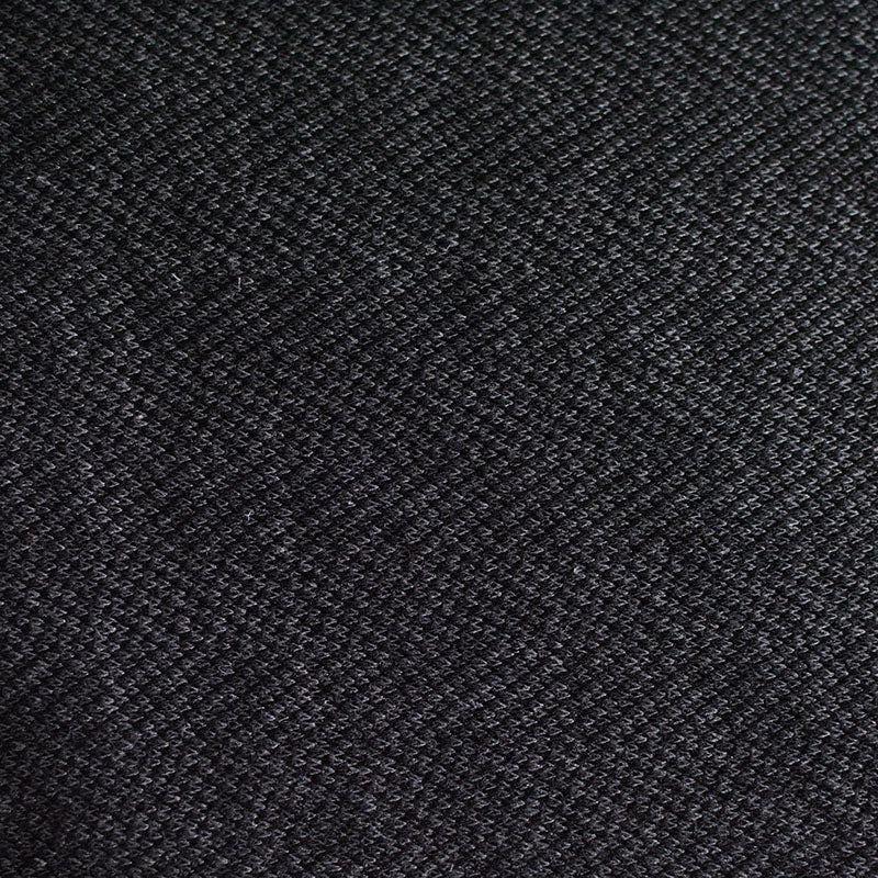 Dark Grey Marl Chunky Knit, Polyester, 210 gsm, 180 cm