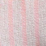 Pink Vertical-Stripe Jacquard, Viscose-Poly