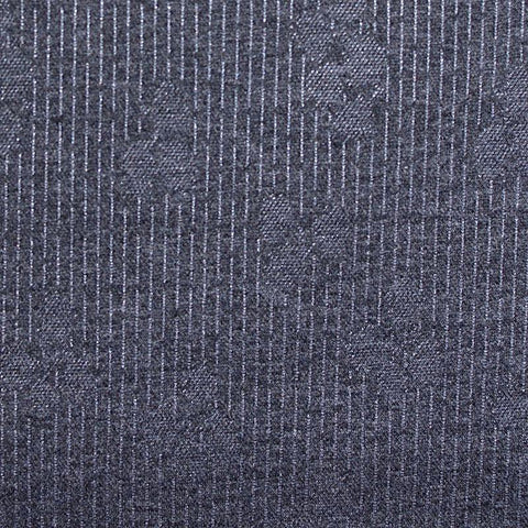 Dark Grey Subtle-Floral Jacquard, Poly-Viscose