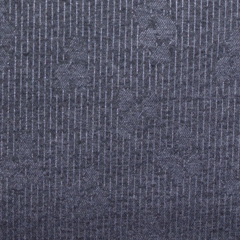 Dark Grey Subtle-Floral Jacquard, Poly-Viscose