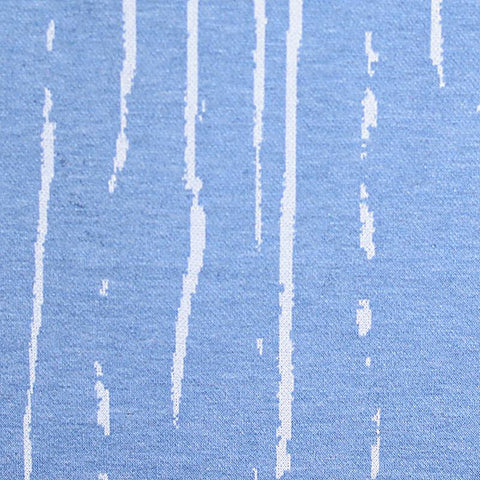 White Abstract Jacquard, Poly-Viscose, 150 cm, ref EF-5753