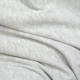 Light Grey Marl French Terry, Cotton
