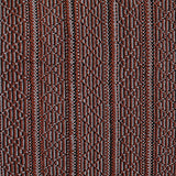 Rust Geometric Chunky Knit, Poly-Viscose — texture