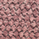 Jacquard Cotton Polyester Interlock Knit Fabric, 253 gsm, 158 cm — Pink