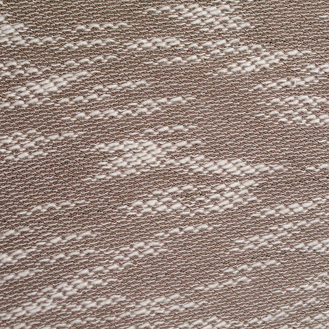 Brown Marl Chunky Knit, Acrylic-Cotton