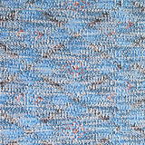 Blue Abstract Interlock Knit — texture