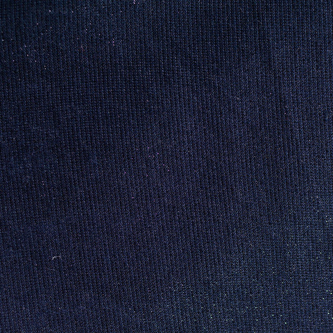 Dark Blue Marl Chunky Knit, Polyester, 142 gsm