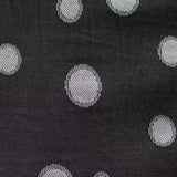 Light Grey Dots Jacquard, Viscose-Poly