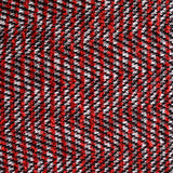 Red Zigzag Chunky Knit, Acrylic-Poly — texture
