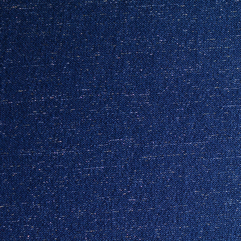 Blue Marl Chunky Knit, Spandex-Poly