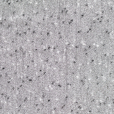 Grey Marl Chunky Knit, Poly-Viscose, 160 gsm, 155 cm