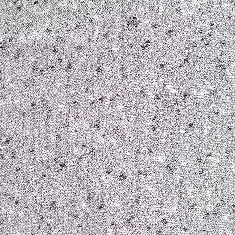Grey Marl Chunky Knit, Poly-Viscose, 160 gsm, 155 cm