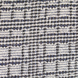 Dark Blue Geometric Interlock Knit, Metallic-Poly — texture
