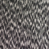 Black Marl Chunky Knit, Cotton-Poly