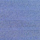 Blue Horizontal-Band Chunky Knit, Polyester