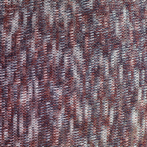 White Fine-Marl Chunky Knit, Viscose-Poly