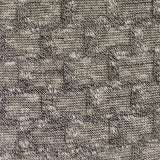 Grey Marl Jacquard, Cotton-Poly