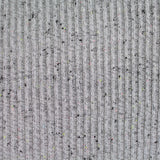 Grey Marl Rib Knit, Polyester