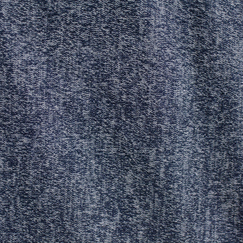 Dark Blue Marl Chunky Knit, Spandex