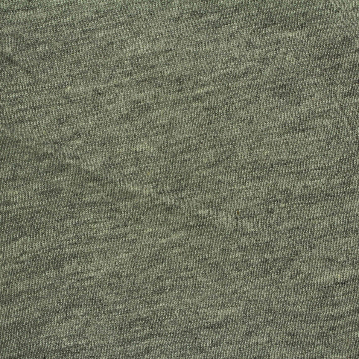 Heathered Green Marl Jersey Knit, Polyester, 122 gsm