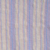 Cream Vertical-Stripe Knit, Spandex-Poly