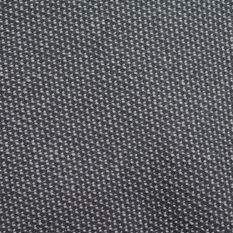 Dark Grey Marl Chunky Knit, Poly-Cotton, 395 gsm