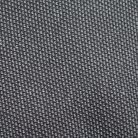 Dark Grey Marl Chunky Knit, Poly-Cotton, 395 gsm