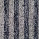 Navy Marled-Stripe Knit, Viscose-Poly — texture