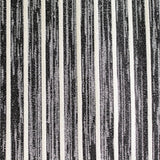 White Vertical-Stripe Chunky Knit, Spandex-Poly — texture