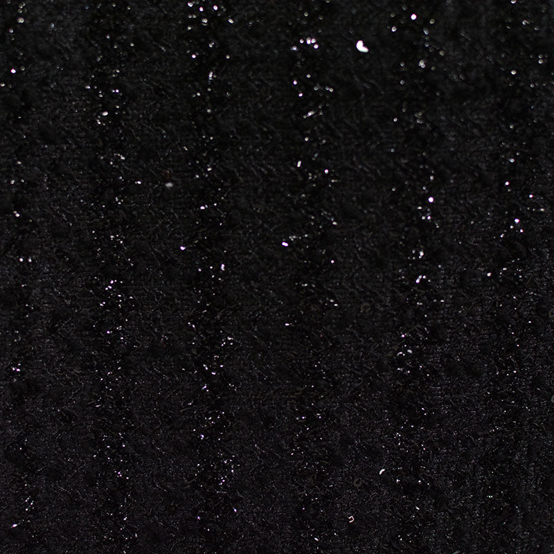 Silver Glitter Chunky Knit, Polyester