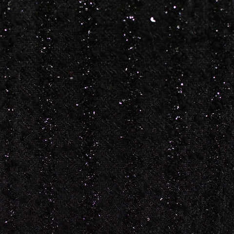 Silver Glitter Chunky Knit, Polyester