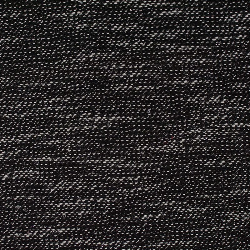 Black Marl Chunky Knit, Cotton-Poly, 250 gsm, 160 cm