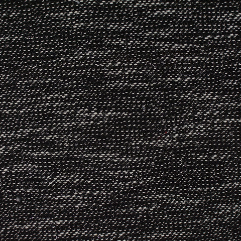Black Marl Chunky Knit, Cotton-Poly, 250 gsm, 160 cm