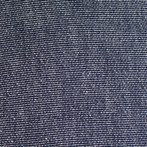 Dark Blue Marl French Terry, 240 gsm