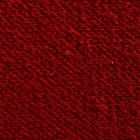 Polyester Acrylic Chunky Knit Fabric, 302 gsm, 185 cm — Red