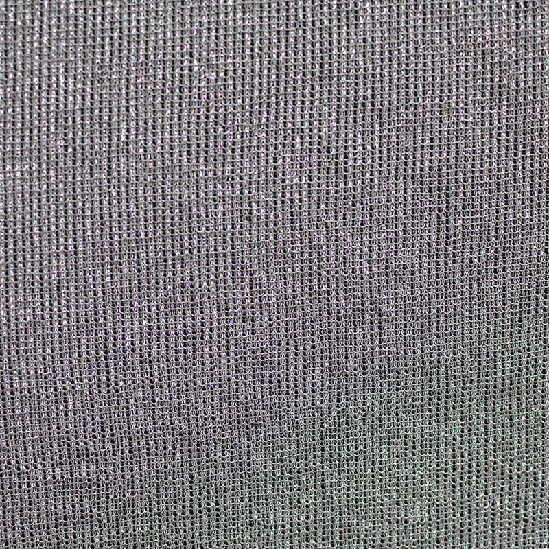 Viscose Metallic Stretch Jersey Knit Fabric, 176 gsm, 150 cm — Grey